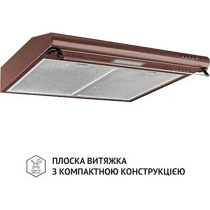 Витяжка пласка Perfelli PL 6144 BR LED - фото 2