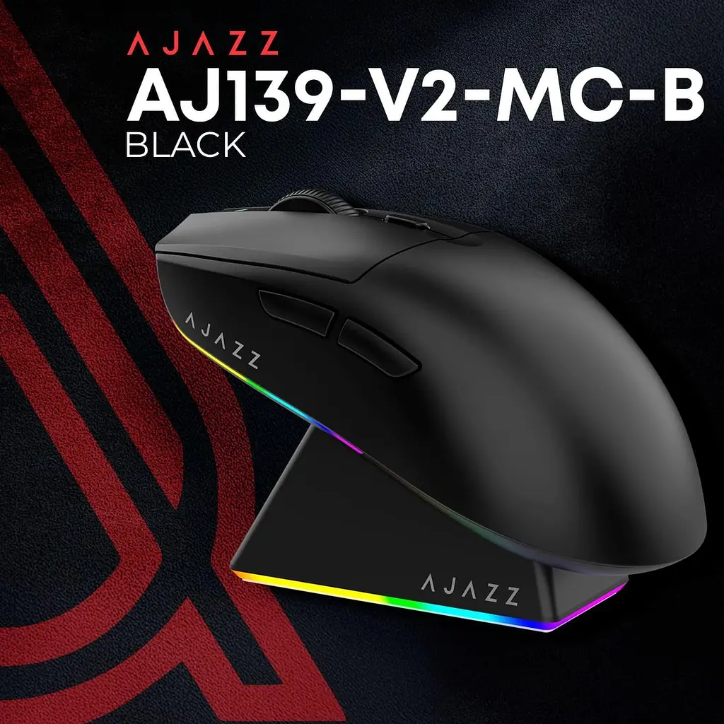Миша Ajazz AJ139 V2 MC Black (AJ139-V2-MC-B) - фото 6