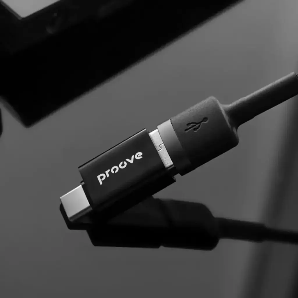 Перехідник Proove Extension OTG USB-A to USB-C Black (HBEX00101001) [130304] - фото 5