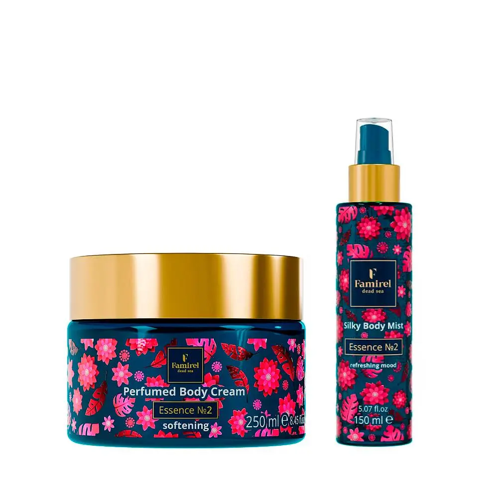 Подарунковий набір косметики для розкішного догляду Famirel Silky Essence №2 (085403, 085557)