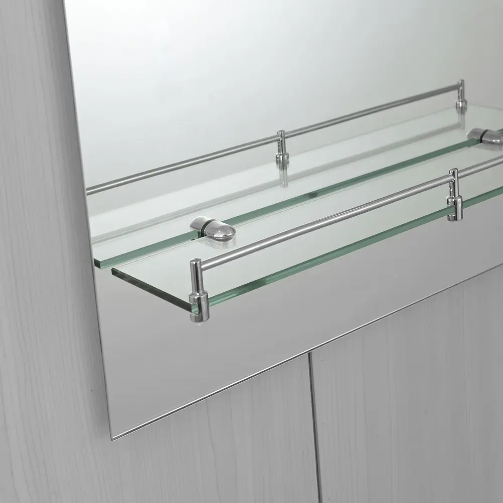 Дзеркало настінне Zerix Laguna MRZ03-500x700x110 прямокутне з дугоподібним верхом та полицею ZX5622 - фото 5