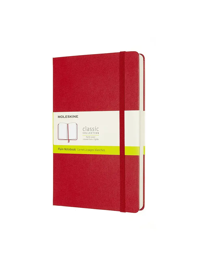 Записник Moleskine Classic Expanded середній, Нелінований Червоний (QP062EXPF2) - фото 2