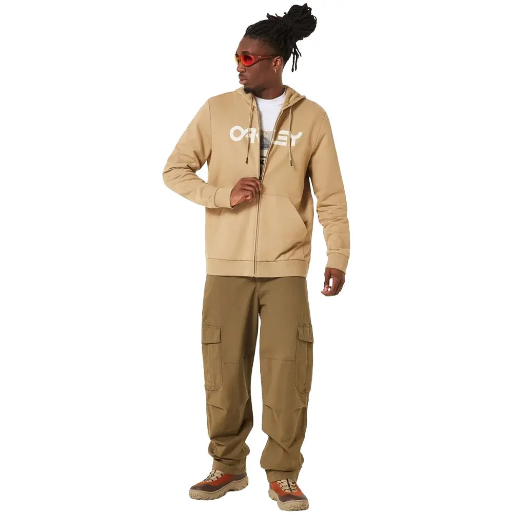 Толстовка Oakley Teddy Full ZIP Hodie L Pebble - фото 7