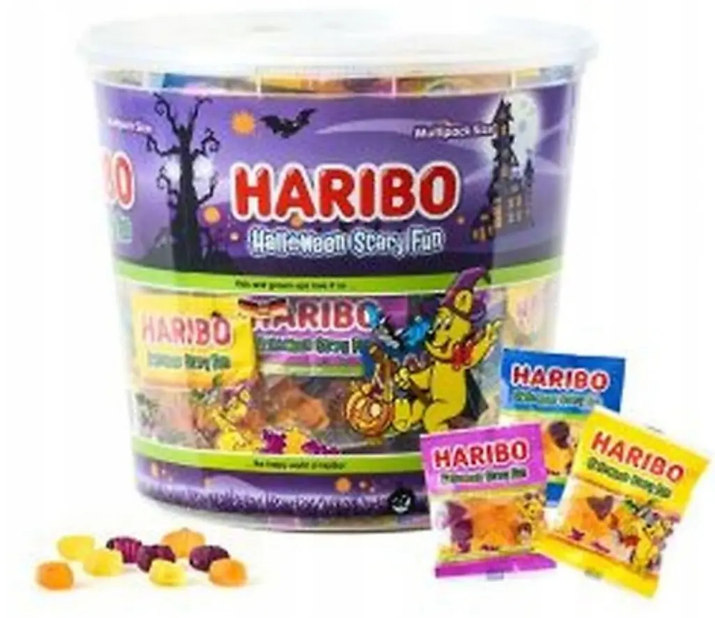 Упаковка желейних цукерок Haribo Halloween Scary Fun 66 шт, 800г - фото 4