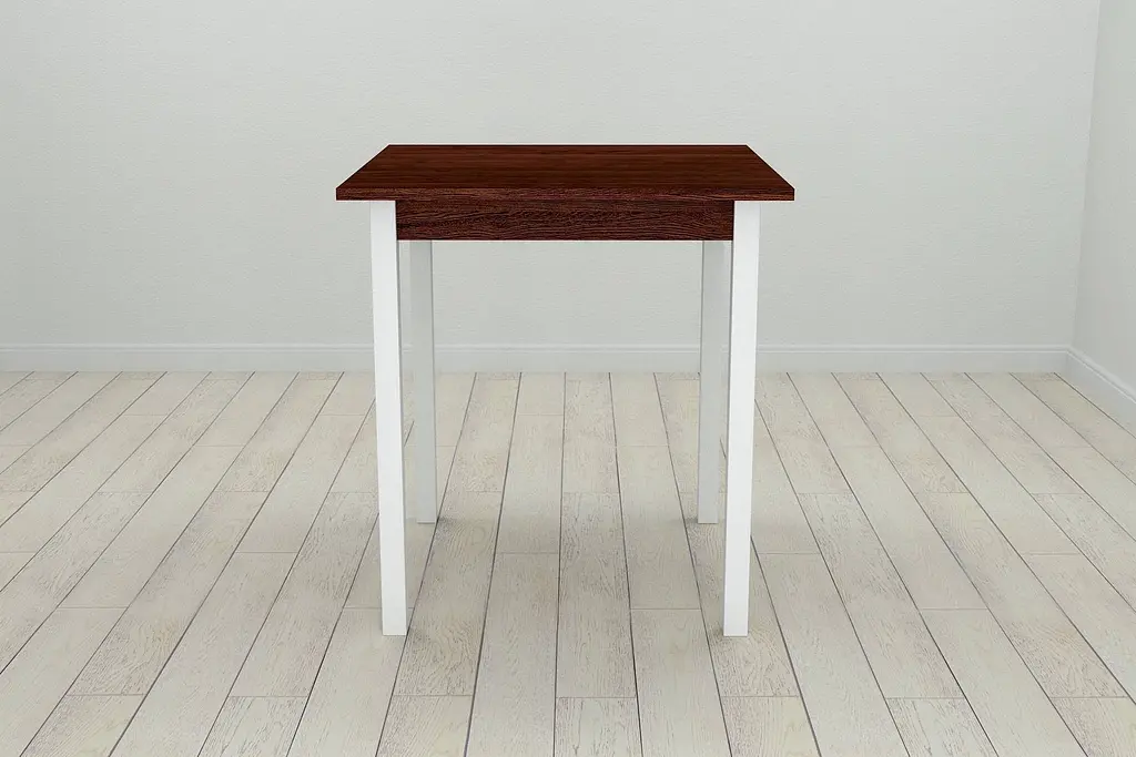Стіл кухонний Ferrum-decor Дієго 75x70x70 Білий ДСП Венге 16мм (FRD-105612) - фото 4