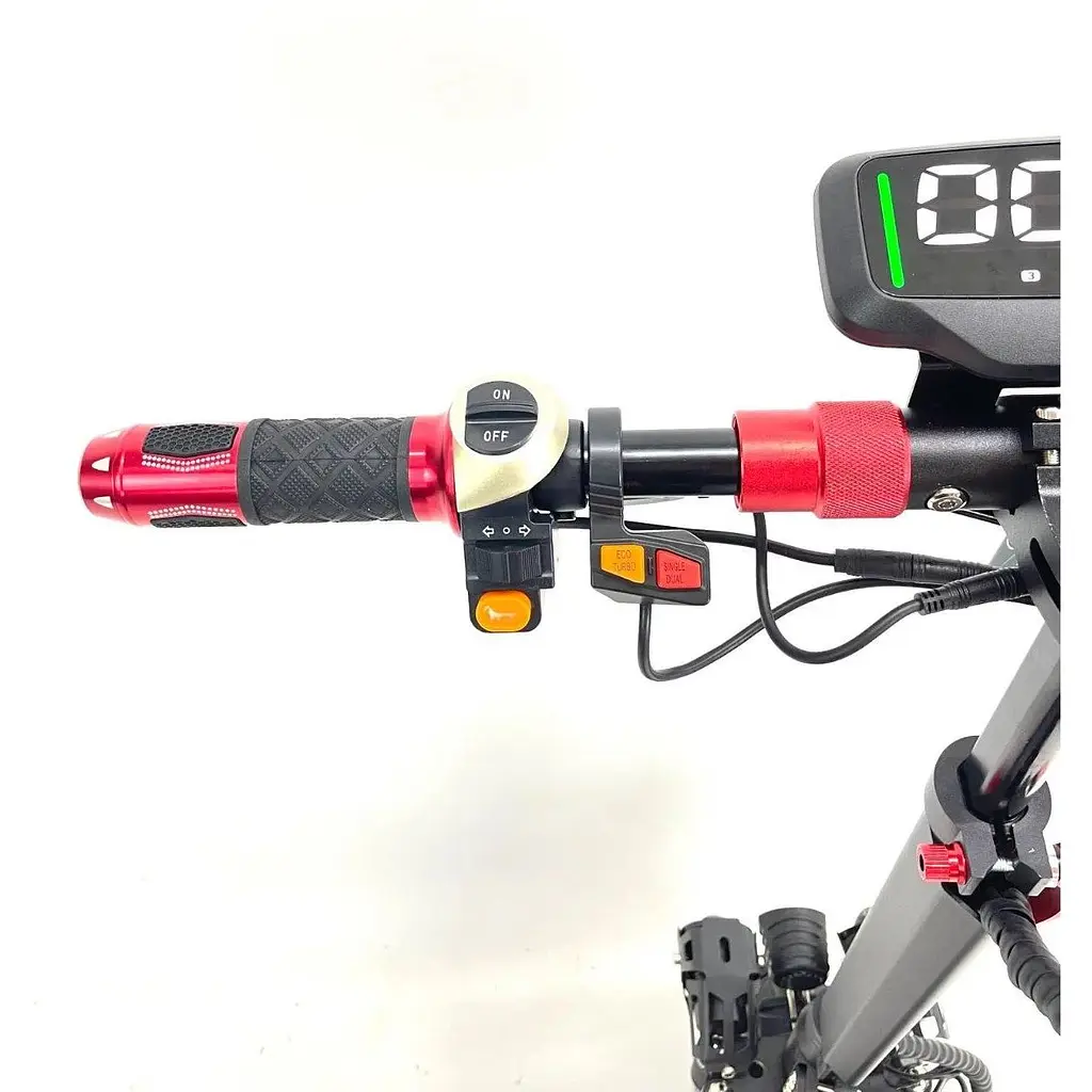 Двухмоторный Электросамокат с сиденьем KugooKirin M4 Pro Ultra (4000W 48V 21Ah) - фото 10