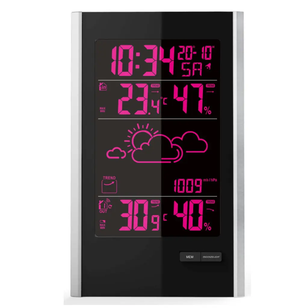Метеостанция Technoline WS9060 Black/Silver (WS9060), Черный - фото 3