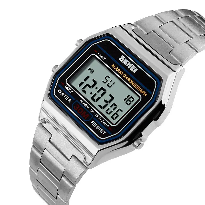 Наручний годинник чоловічий Skmei 1123 Silver, 1123SI (12314) - фото 3