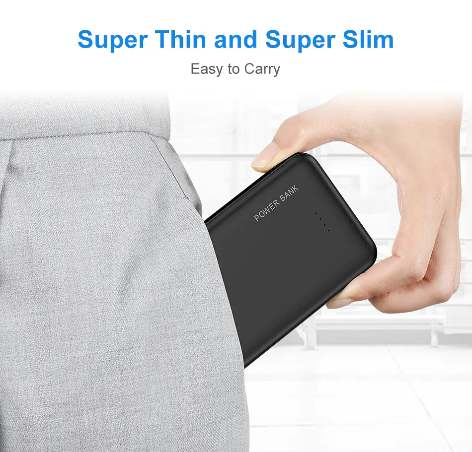 Внешний аккумулятор Golf P200 10000mAh 10W Power Bank - фото 6
