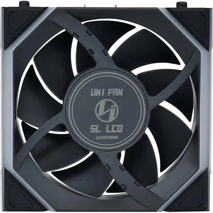 Вентилятор Lian Li UNI Fan SL WIRELESS LCD 120-1 (G99.12SLLCD1W1B.00) Black - фото 6
