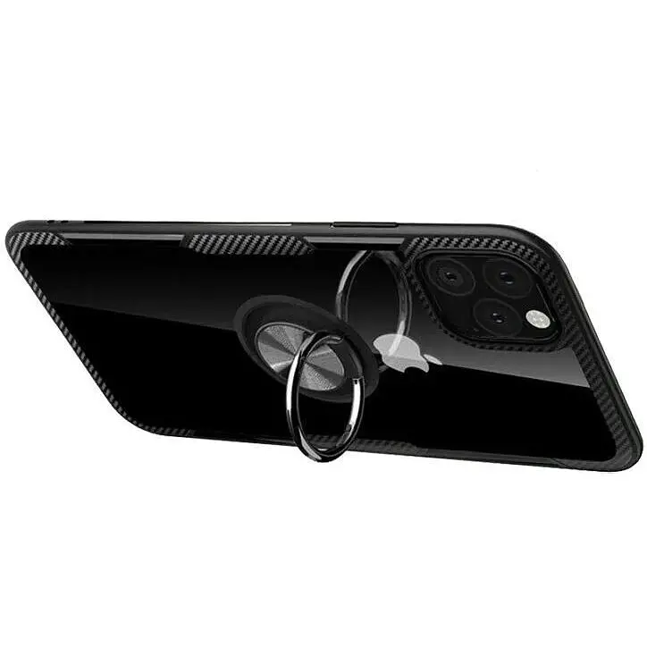Чохол Primolux Ring Magnetic Stand для Apple iPhone 11 Pro Max Black - фото 2