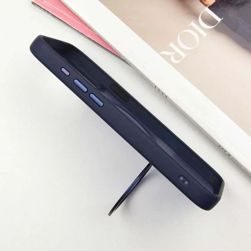 Чохол Ummi Colorful with MagSafe HQ Ring для Apple iPhone 14 Pro Max (6.7) Dark Blue - фото 4