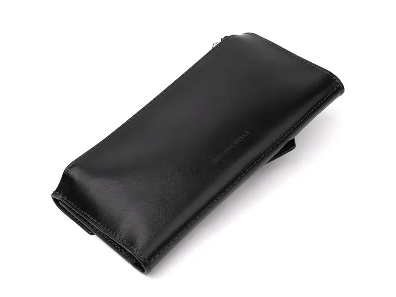 Шкіряний клатч GRANDE PELLE 21х10х2 см acs0018176 - фото 3