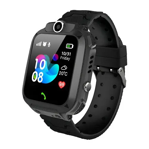 Смарт-часи XO H100 Kids Smart Watch 2G Чорний - фото 3