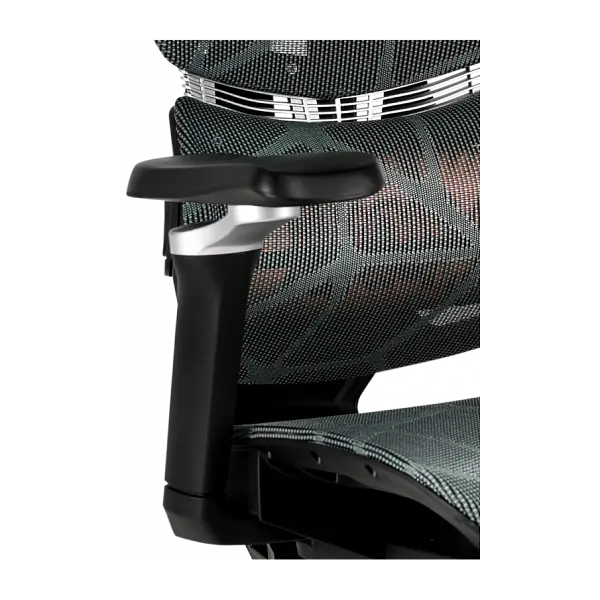 Геймерське крісло GT Racer X-7002 Black/Black/Green (Massage) - фото 7