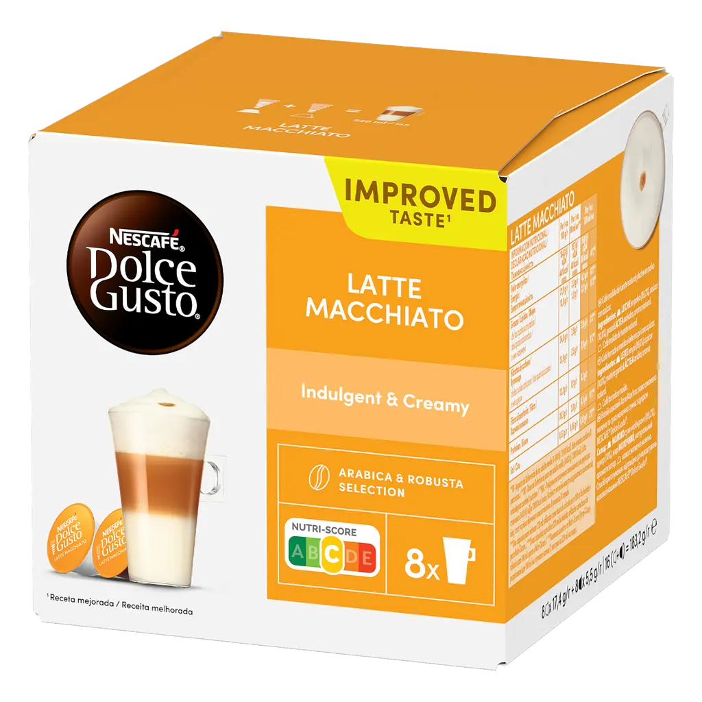 Набір кава в капсулах NESCAFE Dolce Gusto Latte Macchiato 16 шт. 183.2 г - фото 3