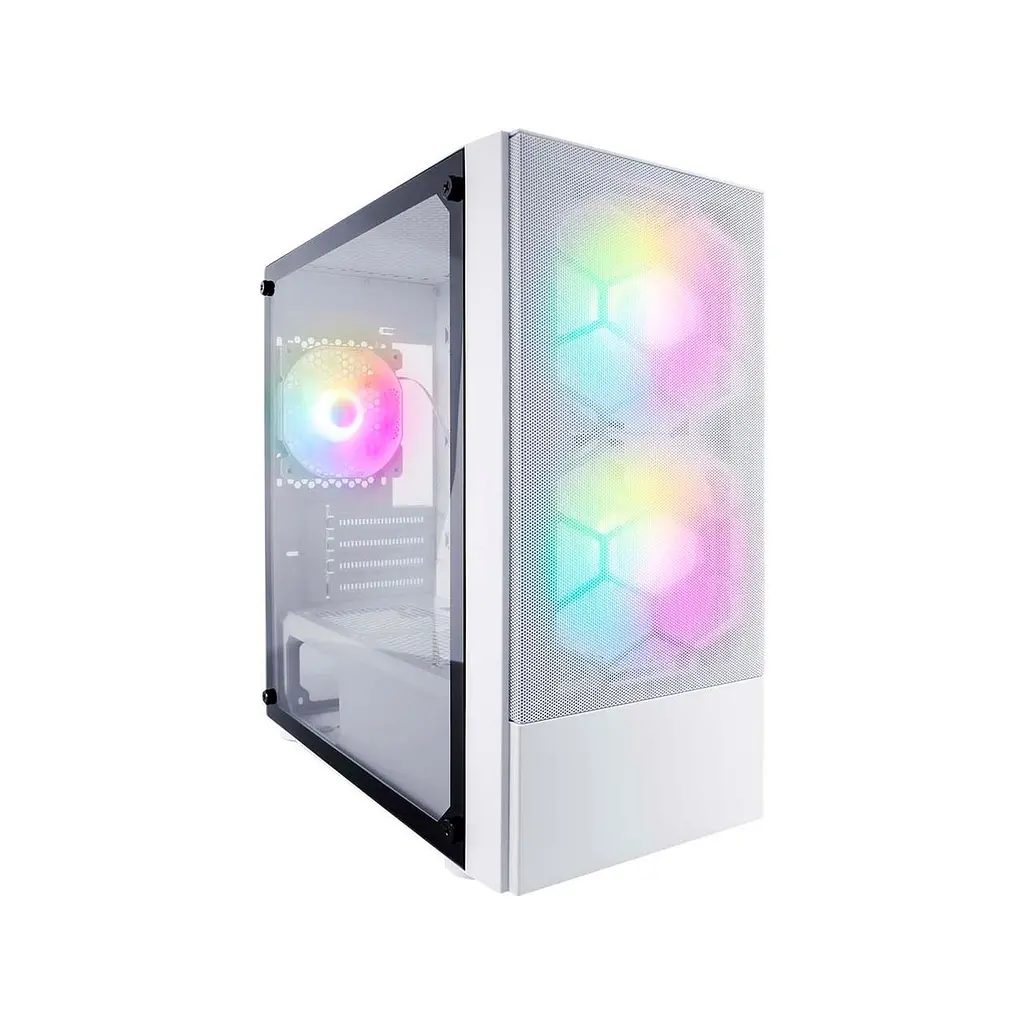Комп'ютер Gaming PC (1st Player White)  (i3-10100/16/500SSD/RX480-4Gb) - фото 4