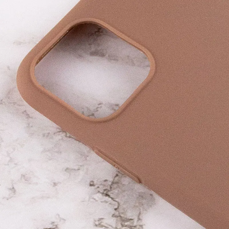 Силиконовый чехол Candy для Apple iPhone 14 Plus (6.7) Коричневый - фото 3
