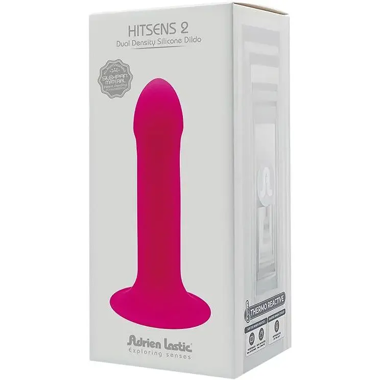 Дилдо з присоскою Adrien Lastic Hitsens 2 Pink - фото 6