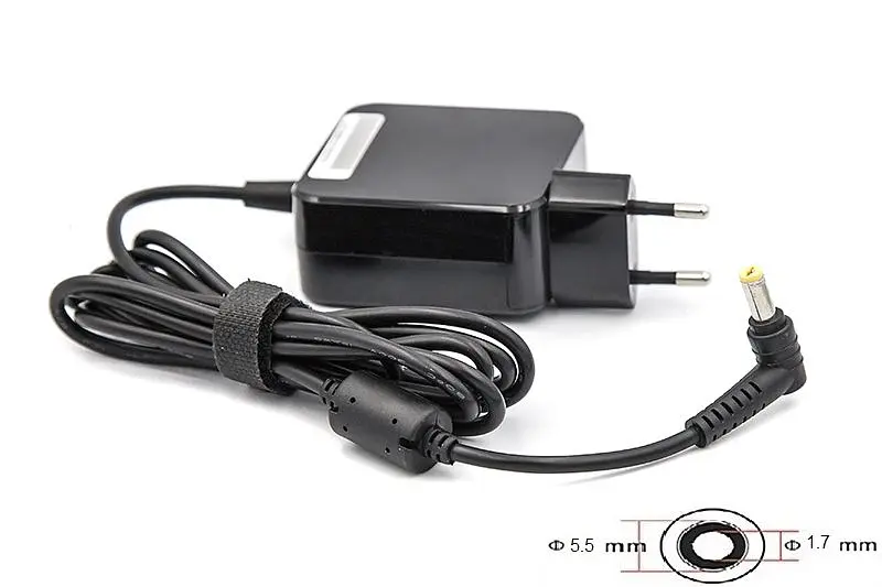 Блок живлення для ноутбуків PowerPlant ACER 220V, 19V 40W 2.15A (5.5*1.7) wall mount (WM-AC40F5517)