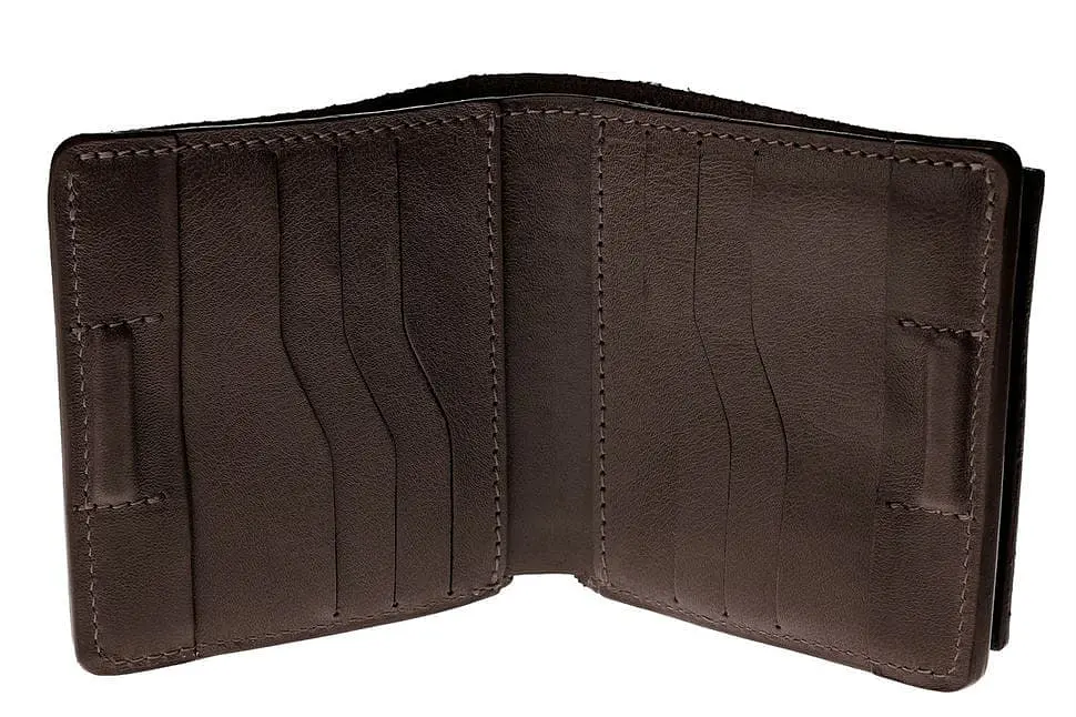 Портмоне мужское Lettera GRANDE PELLE 10х10х2 см acs0032114 - фото 5