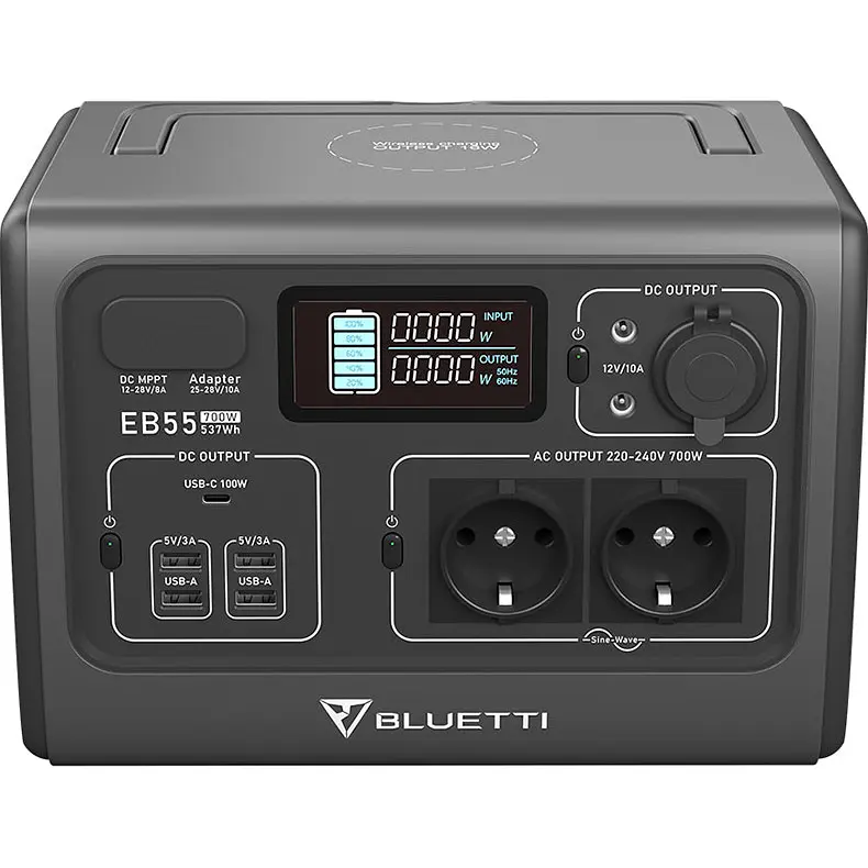 Зарядная станция Bluetti PowerOak EB55 700W [PB930340] [74272] - фото 2