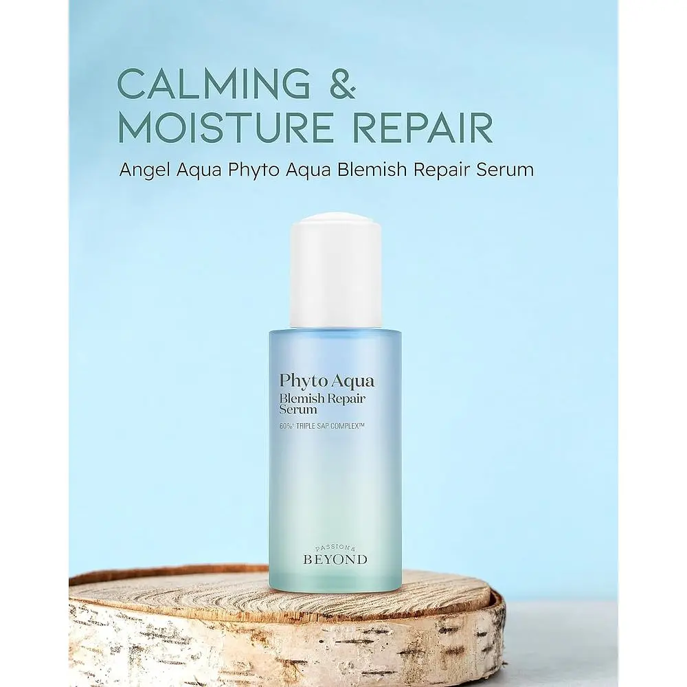 Сироватка для обличчя Beyond Phyto Aqua Blemish Repair Serum відновлювальна веганська 40 мл - фото 5