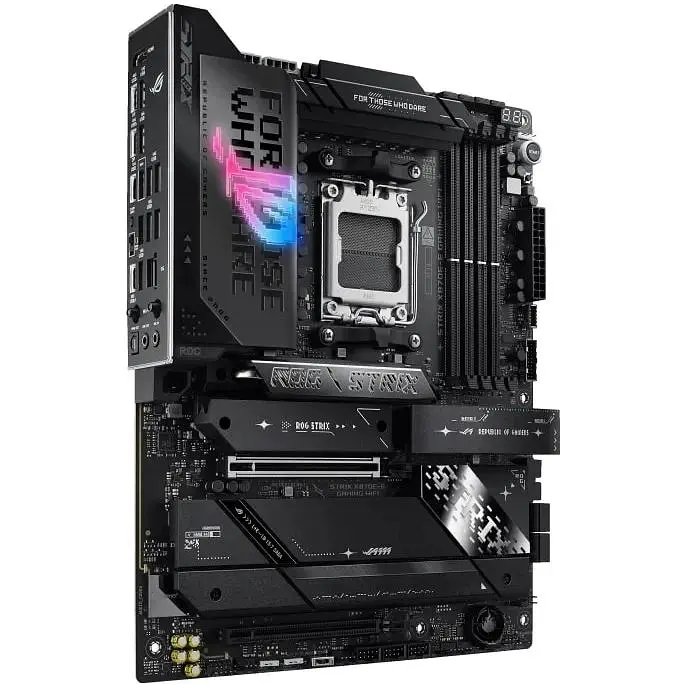 Материнська плата Asus Rog Strix X870E-E Gaming WIFI sAM5 X870E 4xDDR5 M.2 HDMI WiFi BT ATX - фото 6