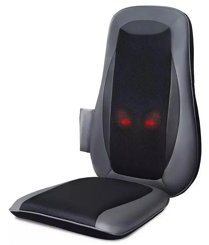 Масажна накидка на крісло NAIPO Neck & Back Massager з підігрівом, вібрацією та функцією масажу Шиатцу; модель - MGBK-2606H - фото 2