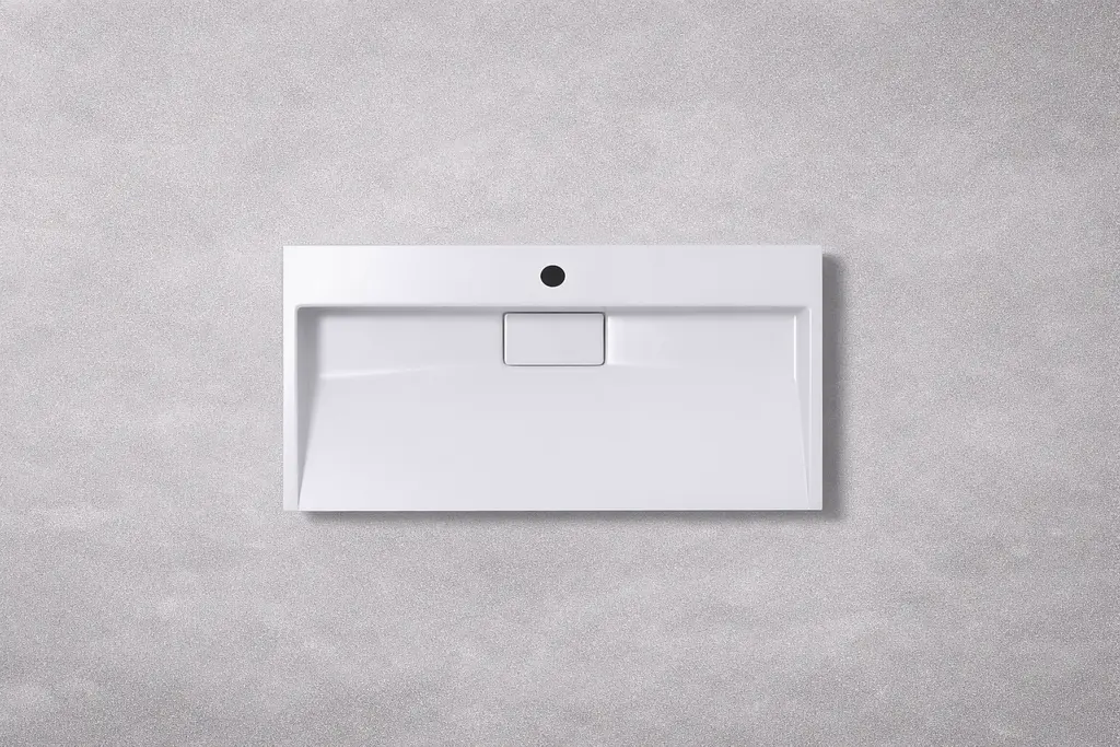 Умивальник VBI Este підвісний з отвором під змішувач 80x46 см white VBI-019913