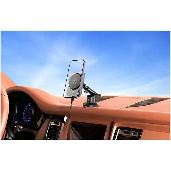 Автотримач з бездротовою зарядкою XO CX018 Magnetic Wireless 15W - фото 4
