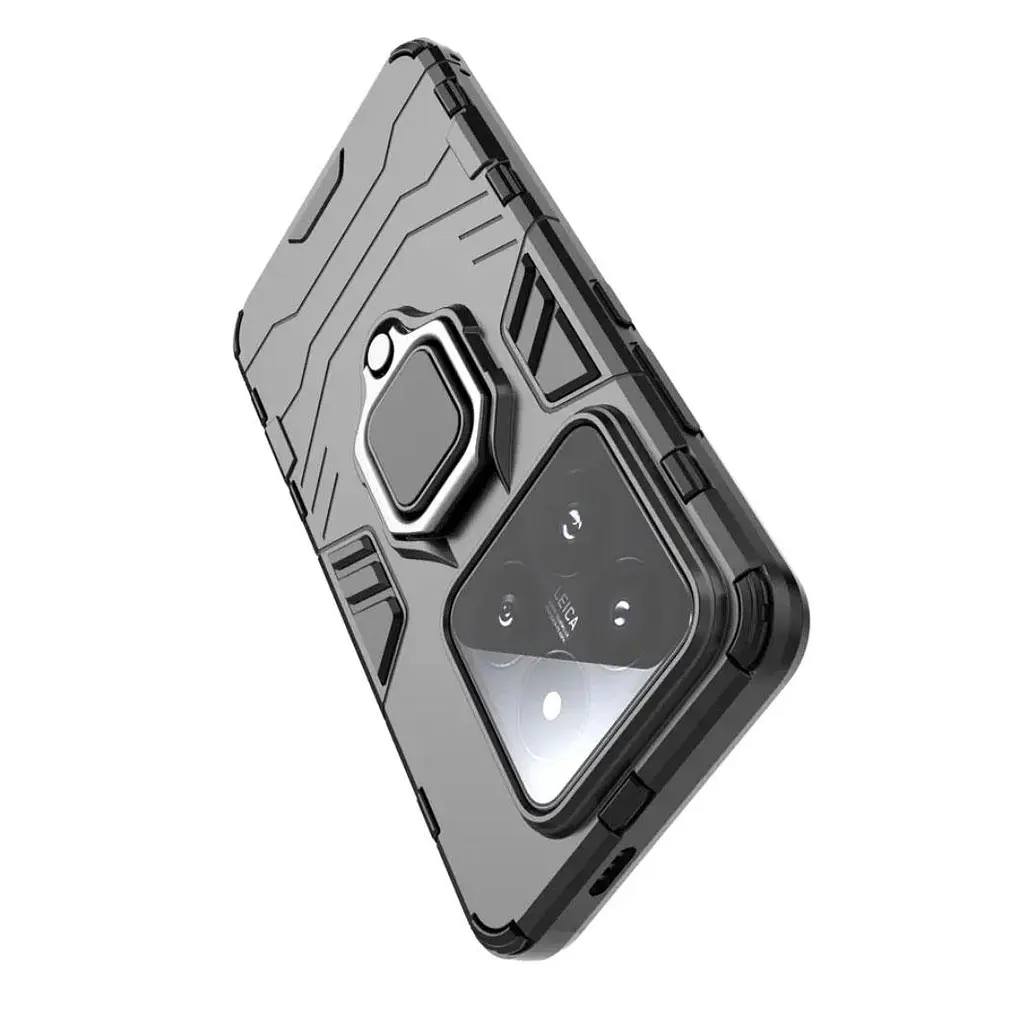 Чохол бампер Primolux Ring Armor для Xiaomi 14 Black - фото 4