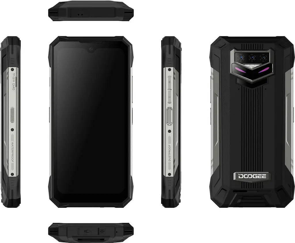 Захищений смартфон Doogee S89 8/128GB АКБ 12 000мАг Нічна зйомка Black - фото 3