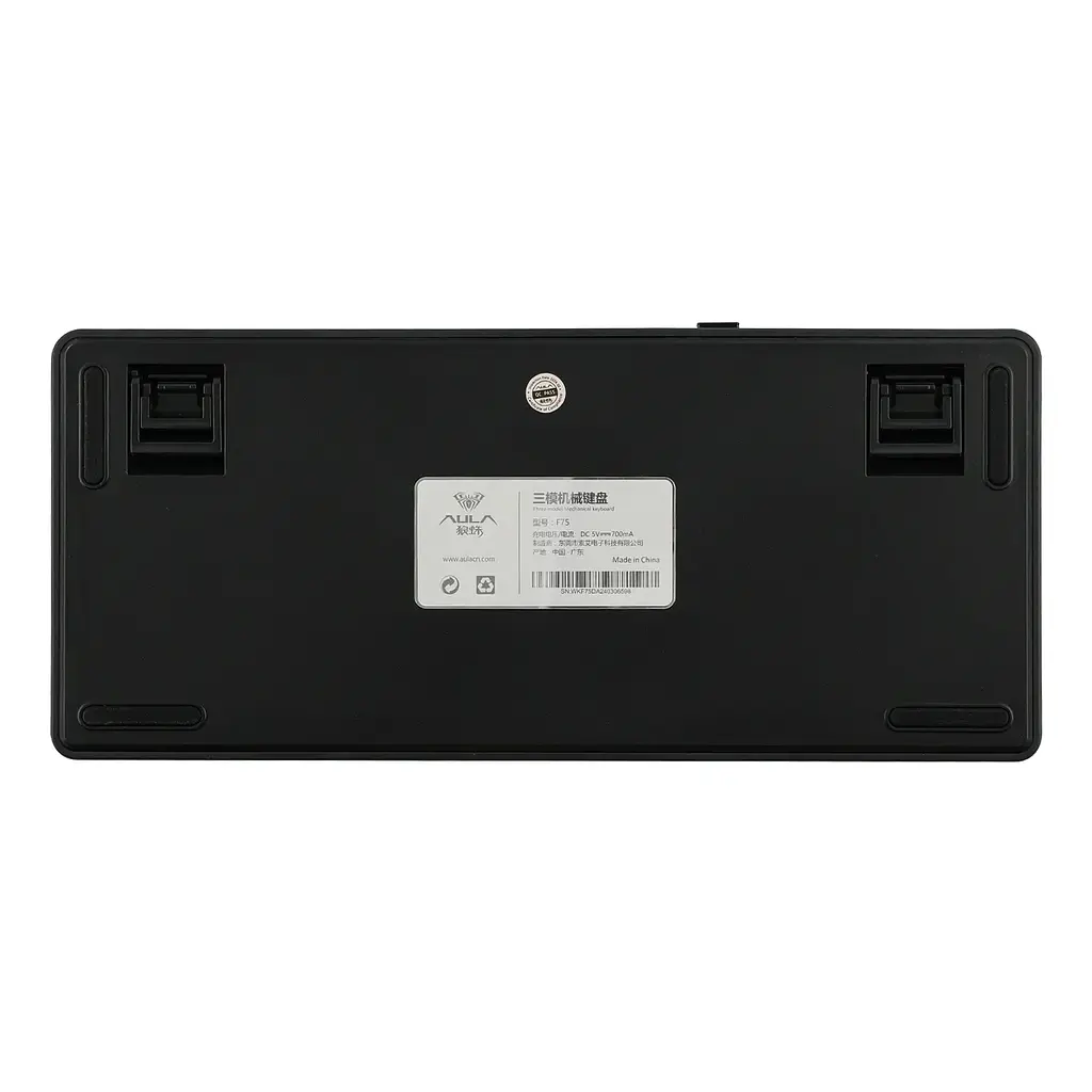 Игровая механическая клавиатура AULA F75 / Три режима подключения / Leobog Axis Reaper Switch / Dark Blue - фото 9