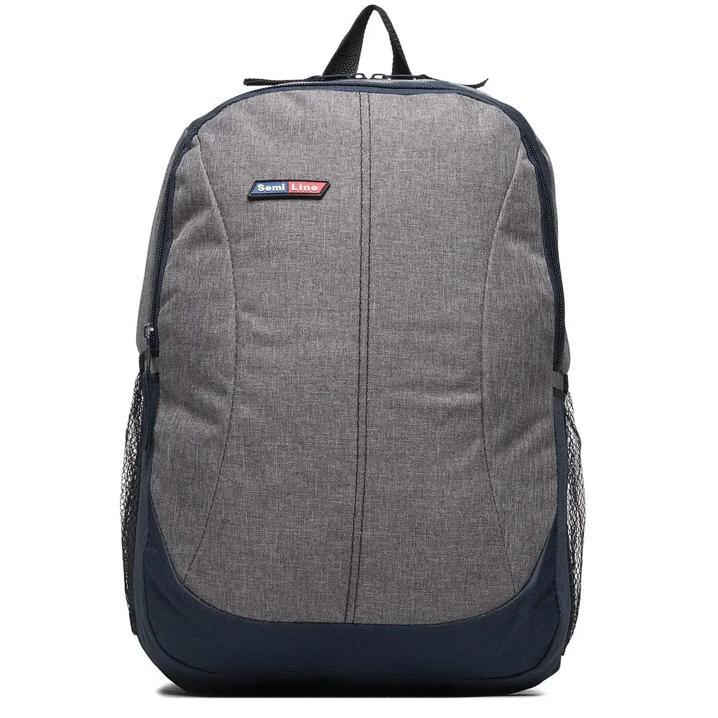 Рюкзак міський Semi Line 21 Grey/Navy (J4499-7) - фото 5