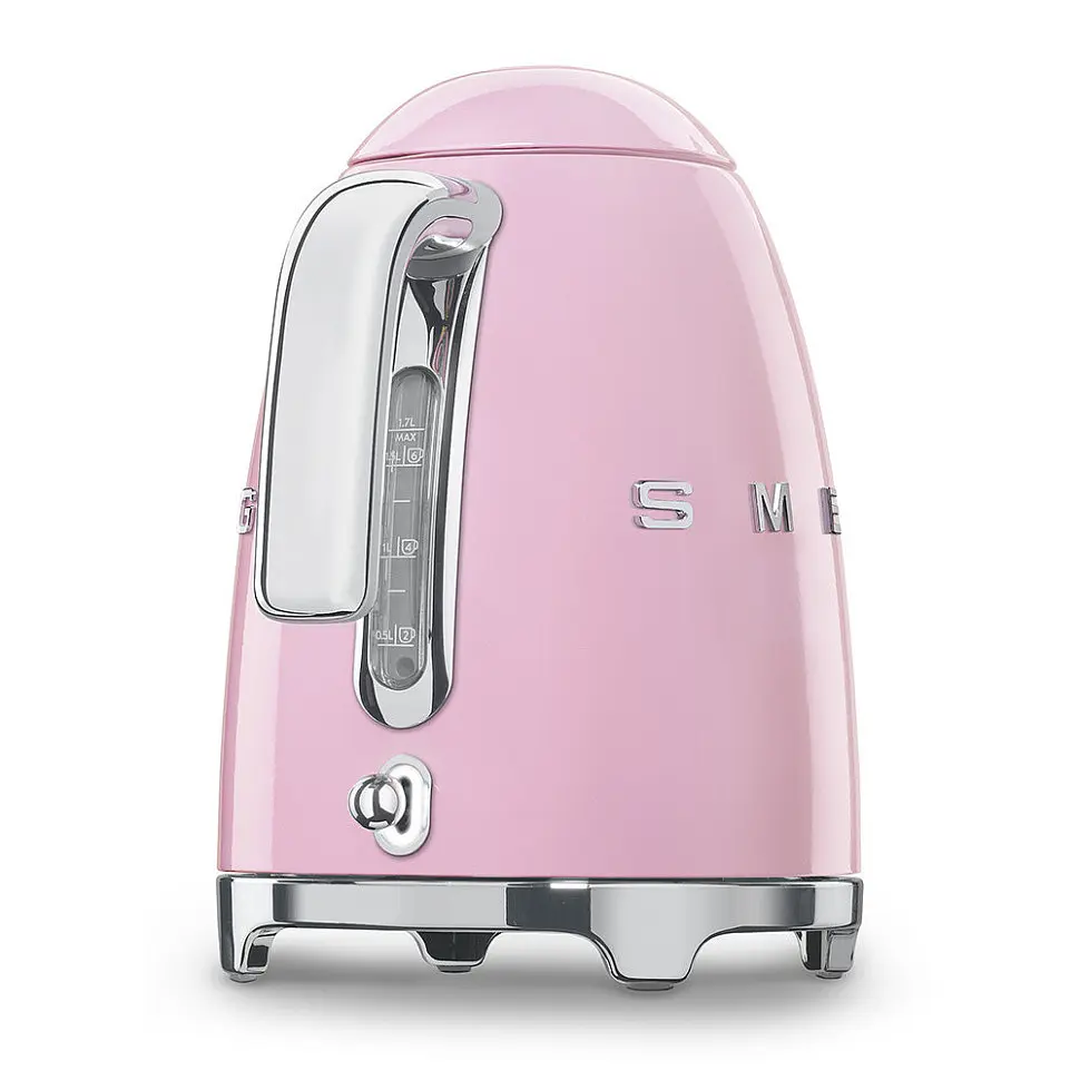 Чайник електричний Smeg (KLF03PKEU) Retro Style 50's - 1,7л - рожевий, Рожевий - фото 5