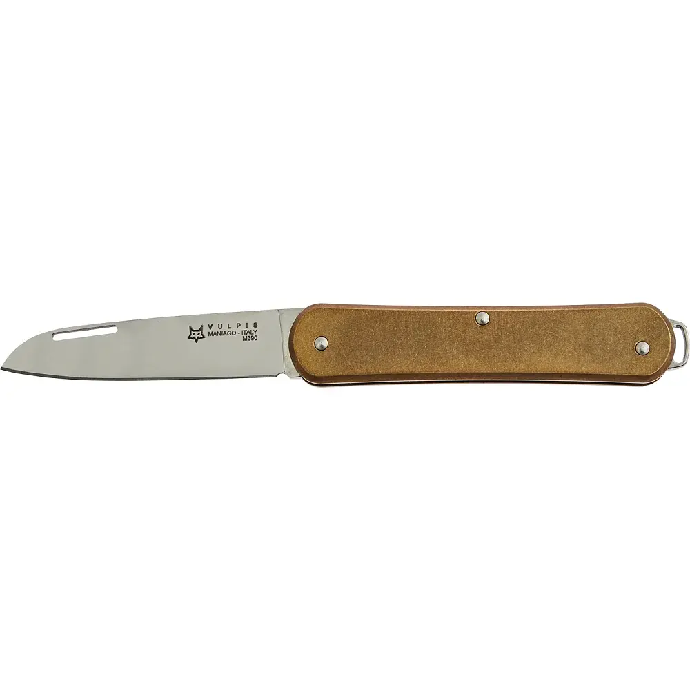 Ніж Fox Vulpis Brass Brown