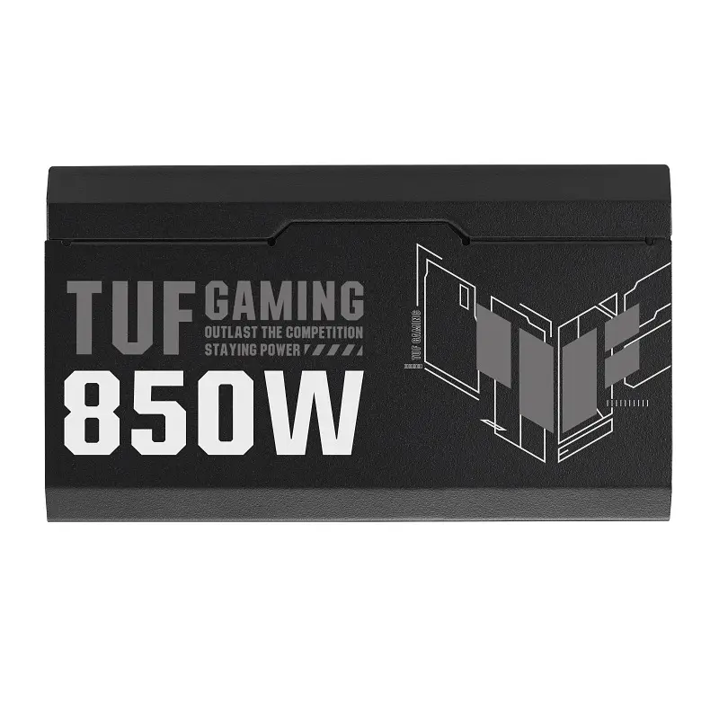 Блок живлення Asus TUF-GAMING-850G PCIE5 850W Gold (90YE00S2-B0NA00) - фото 5