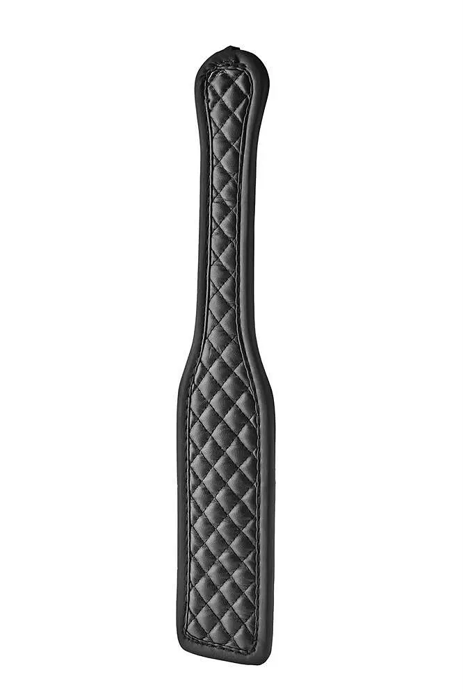 Шлепалка Dreamtoys Blaze Luxury Fetish Paddle 33.5 см черный - фото 2