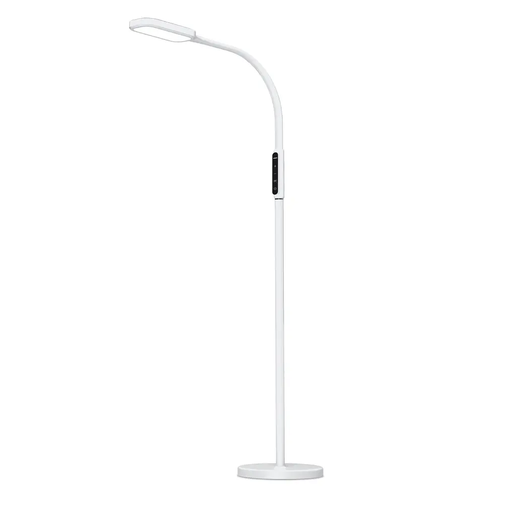 LED торшер білий VIDEX TF07W 14W 3000-5500K - фото 2