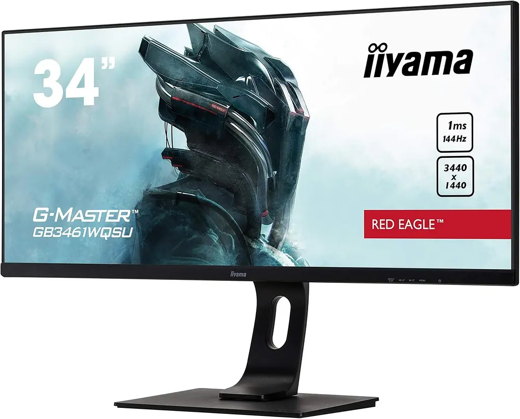 Б/В ігровий монітор 34" Iiyama GB3461WQSU-B1 UltraWide 144Hz - фото 3