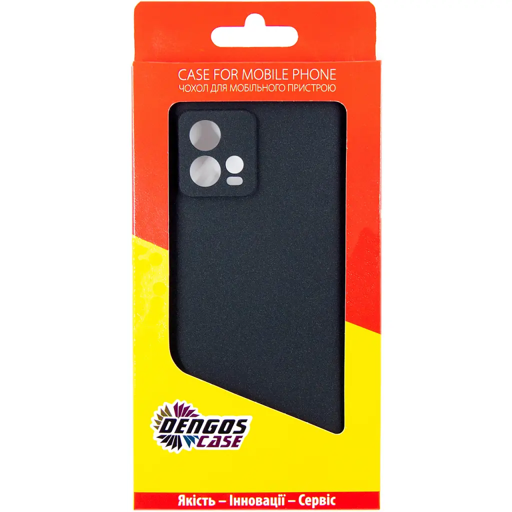 Чехол для мобильного телефона Dengos Carbon Motorola Moto G72 (black) (DG-TPU-CRBN-188) - фото 5