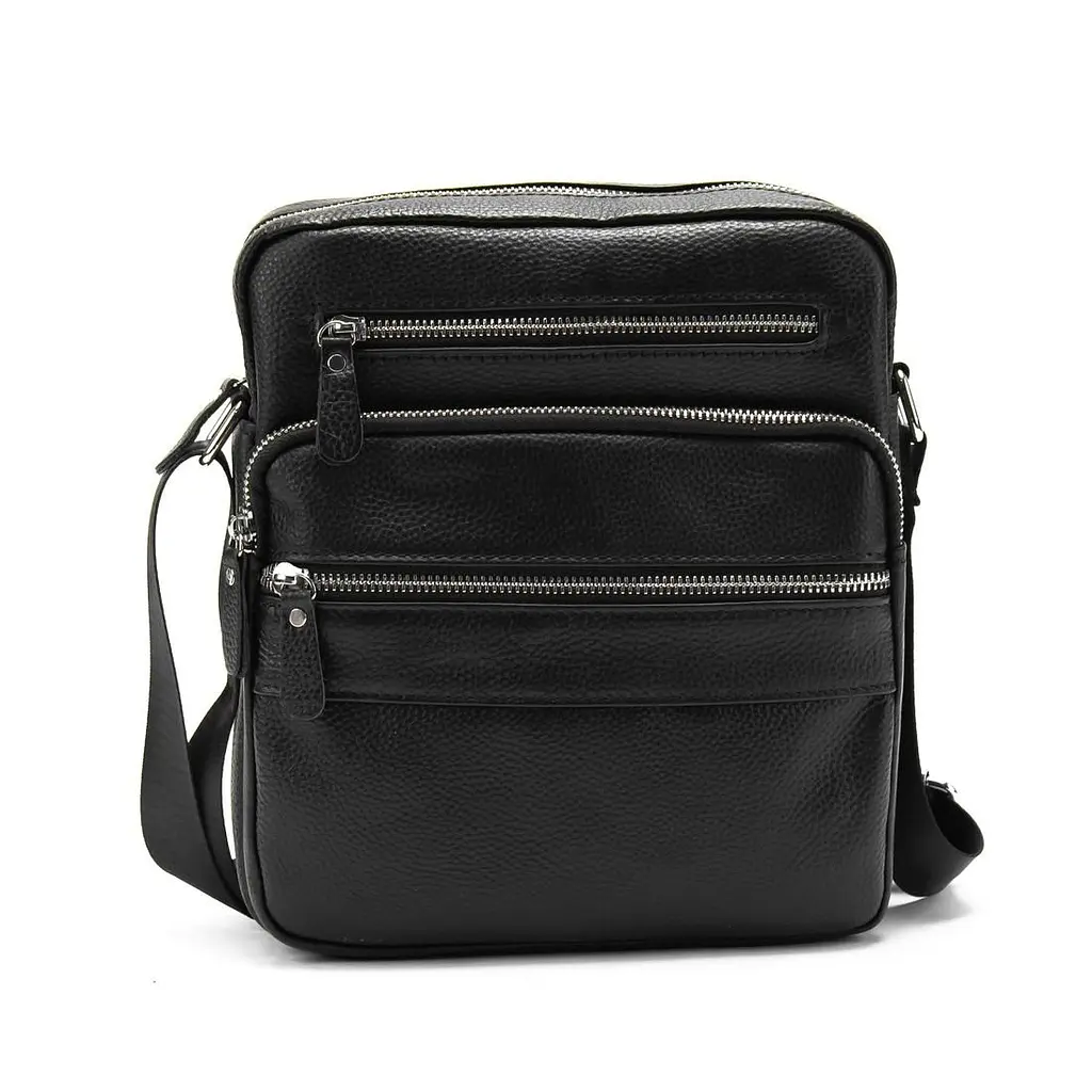 Чоловіча шкіряна сумка через плече Tiding Bag M56-9981A - фото 4