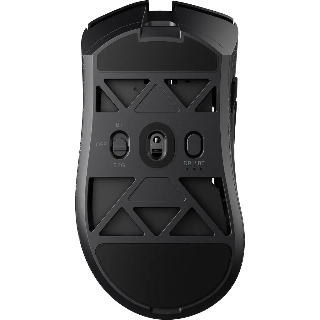 Мишка GamePro Genesis Hollow Wireless/Bluetooth/USB Black (GM870HB) - фото 5