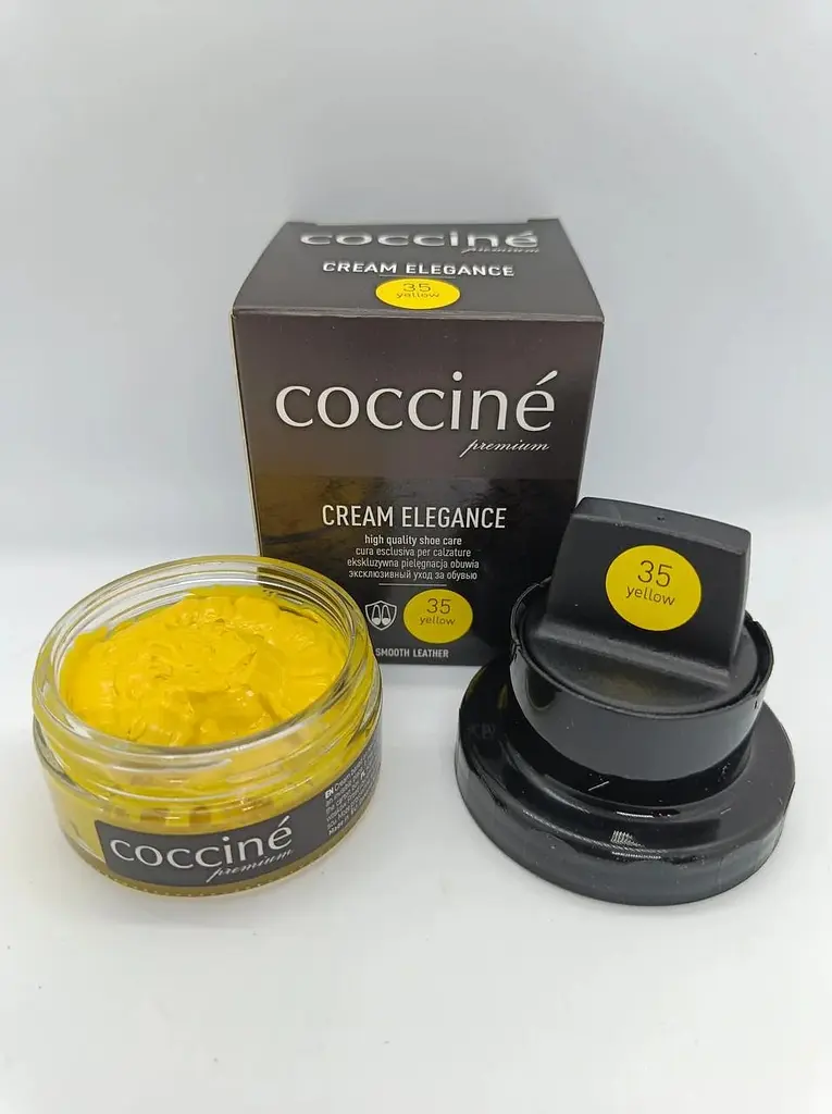 Крем Coccine Elegance для гладкої шкіри, жовтий, 50 мл