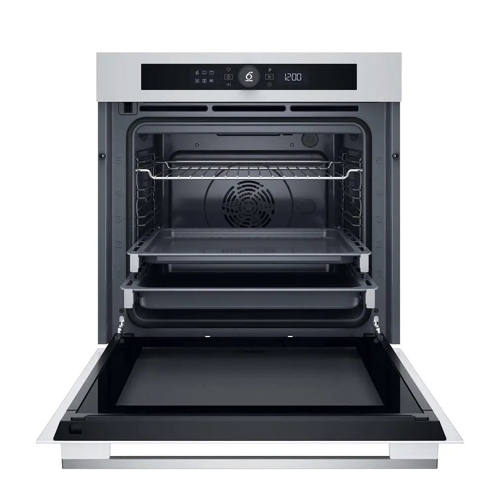 Whirlpool Духовий шафа електричний, 73л, A+, дисплей, конвекція, піроліз, телескопічні напрямні, білий - фото 9