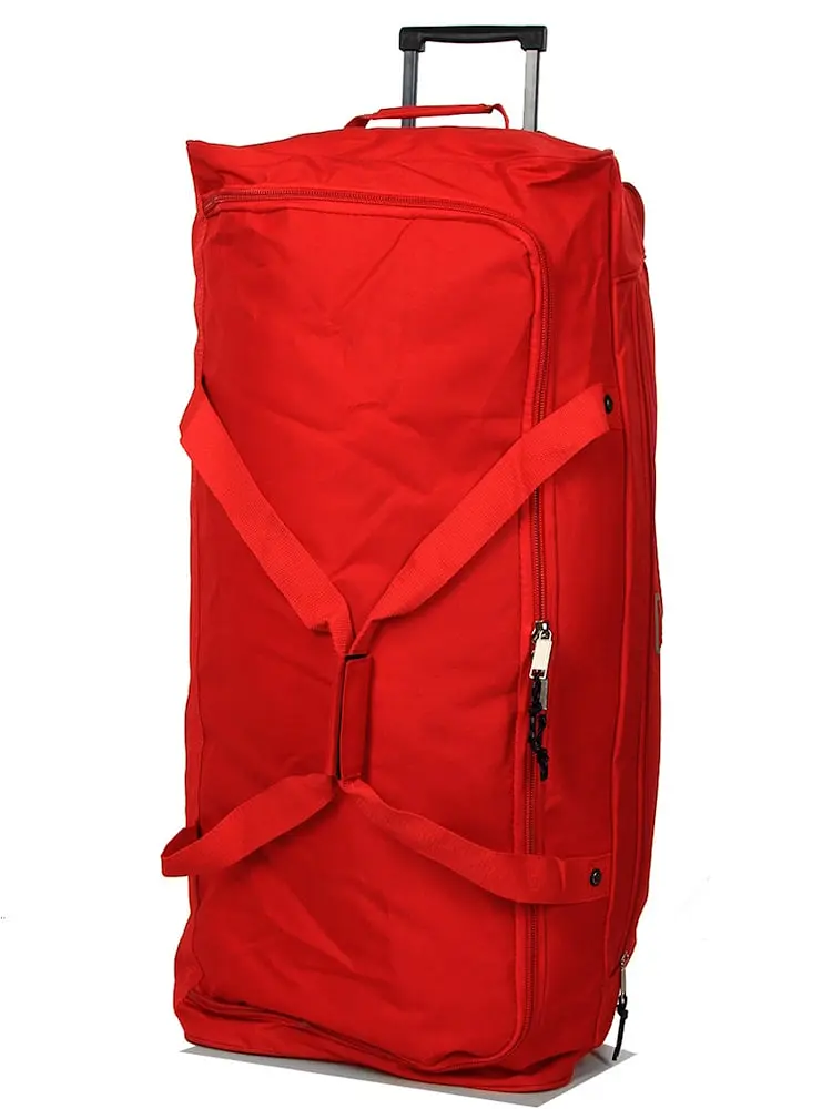 Велика дорожня сумка на колесах Madisson Snowball 21082 XL Червоний - фото 3