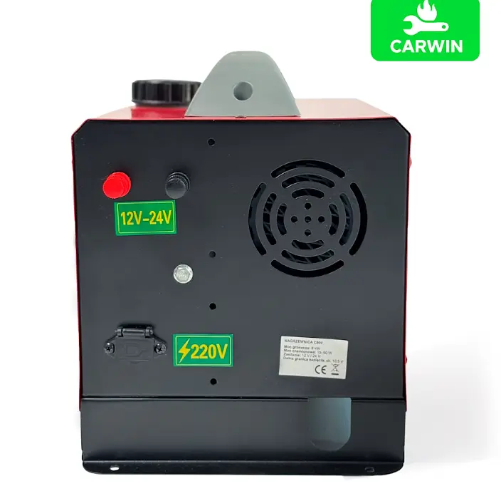 Обогреватель Webasto автономный дизельный CARWIN 10 кВт (12В24В220В) с LCD-дисплеем и пультом ДУ. - фото 4