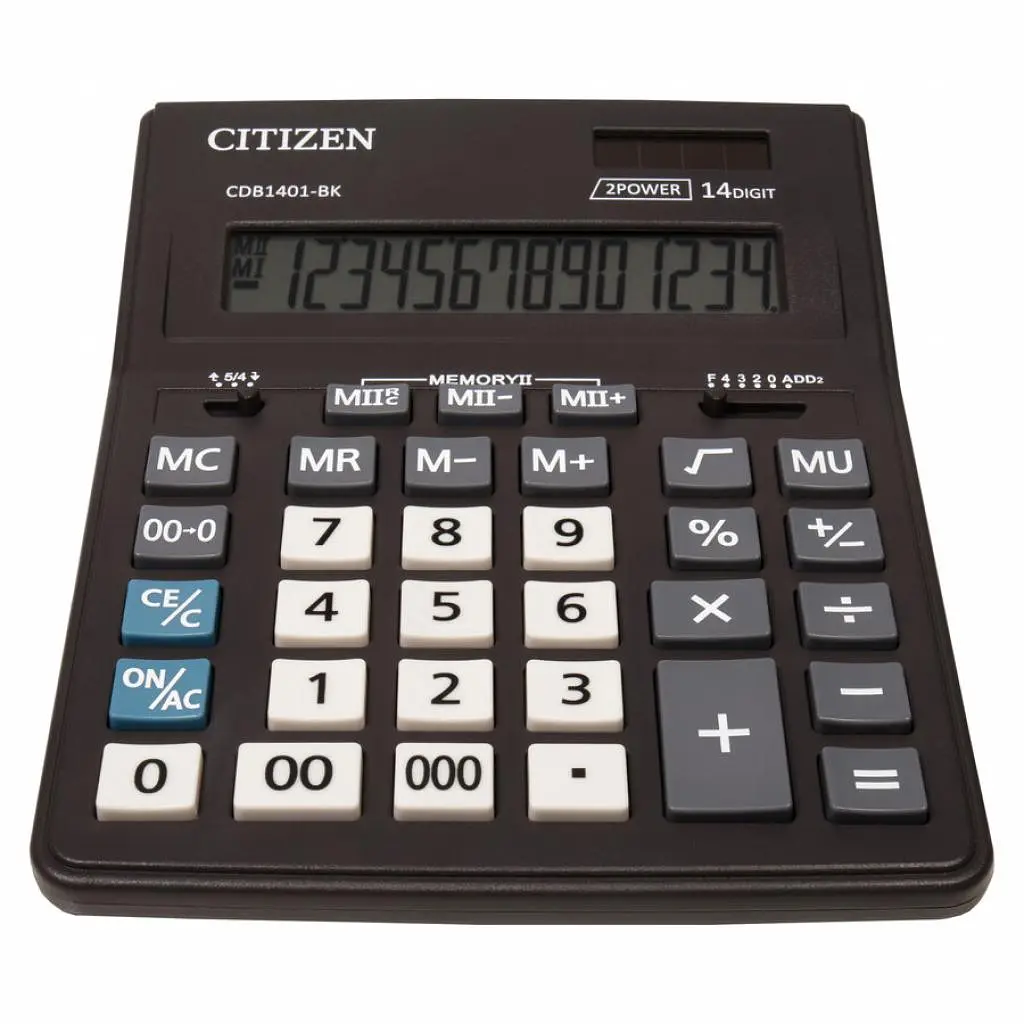 Калькулятор Citizen CDB1401-BK
