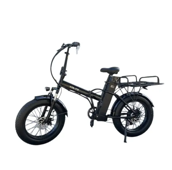 Складаний електровелосипед VOLTO Flex 20" 1000W 26Ah Black - фото 2